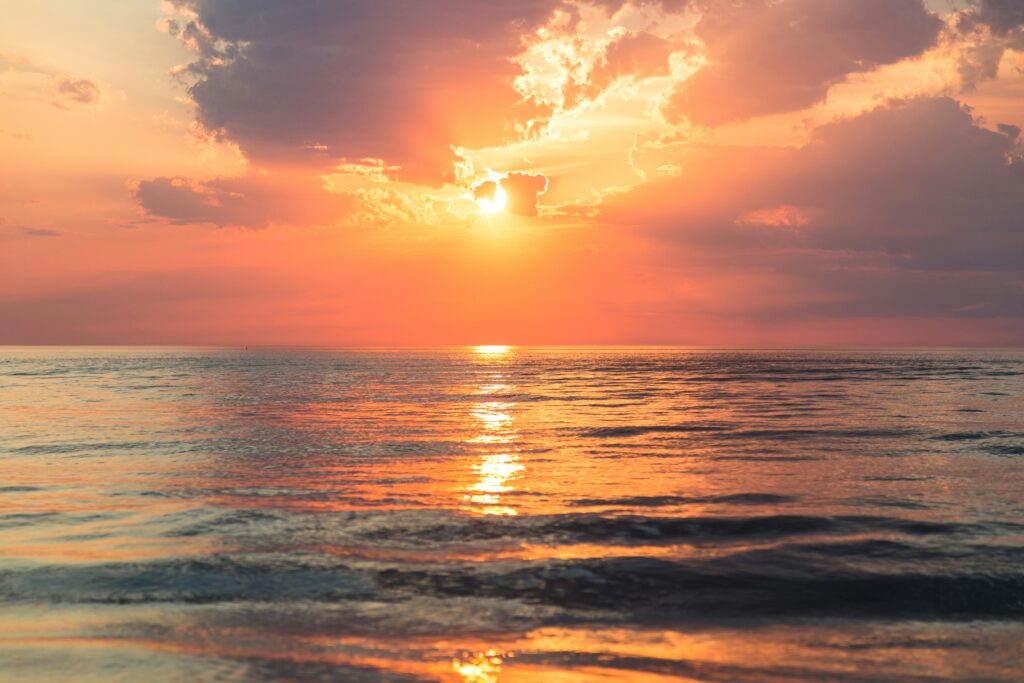 Sun set